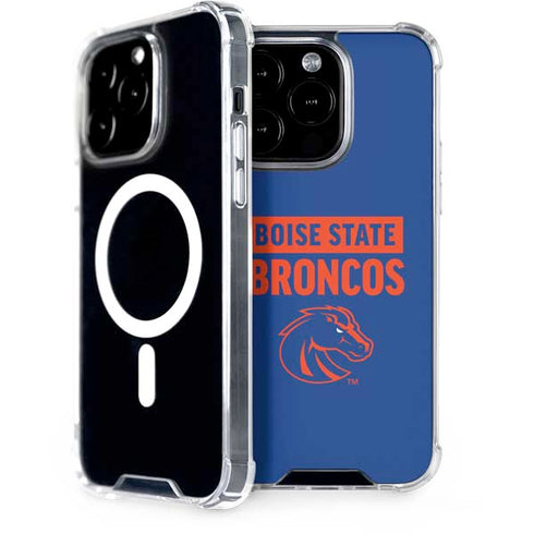 Boise State University Broncos iPhone 15 Pro MagSafe Case